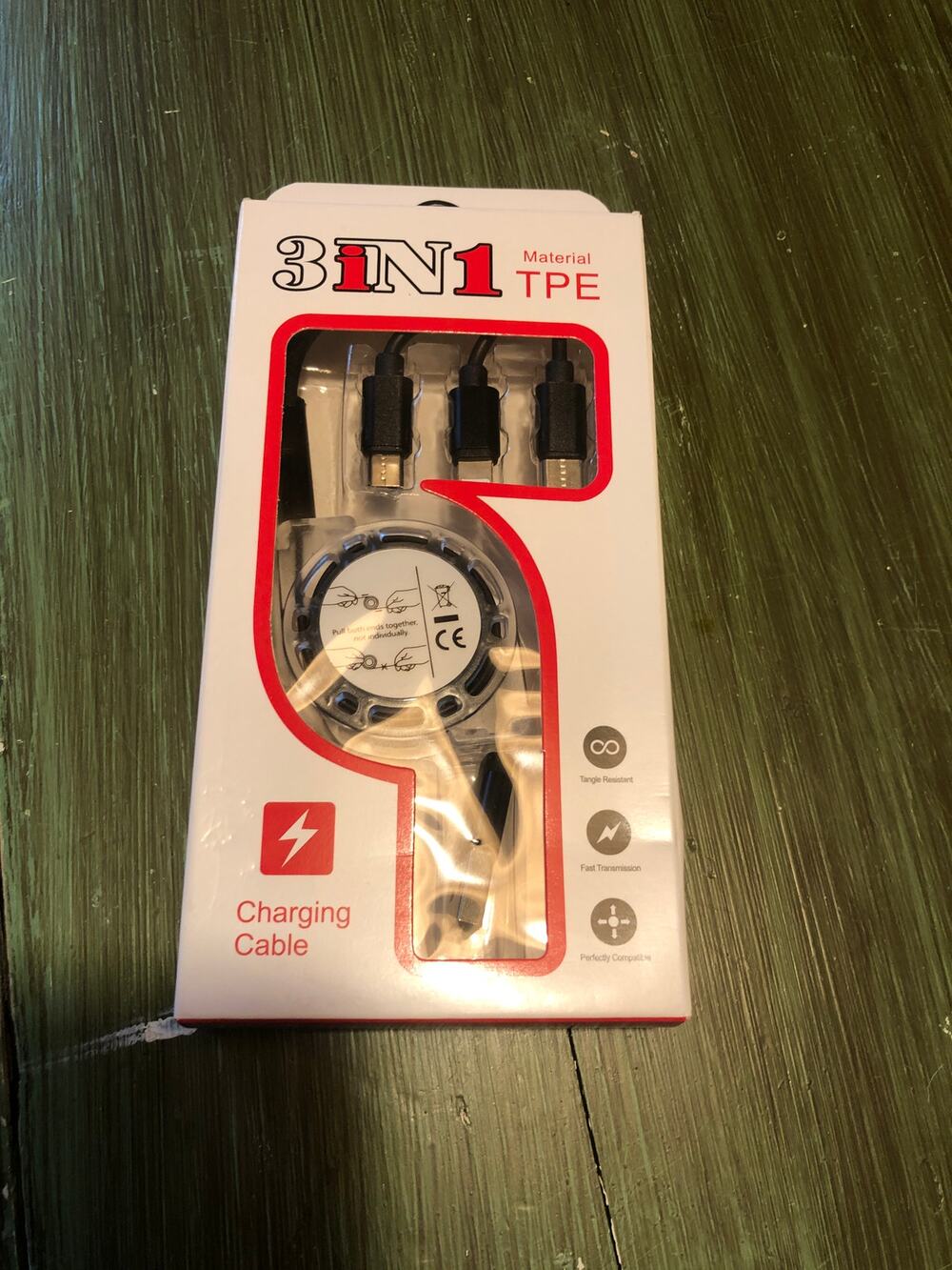 Unbranded NEW 3-in-1 USB Charging Cable